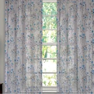 Comfort Bay Decorative Window watercolor blooms